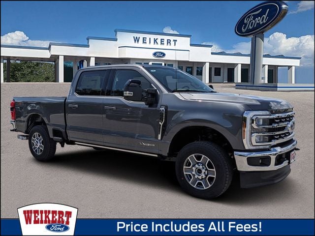 2026 Ford F-250SD Lariat in Carbonized Gray Metallic — front three-quarter view