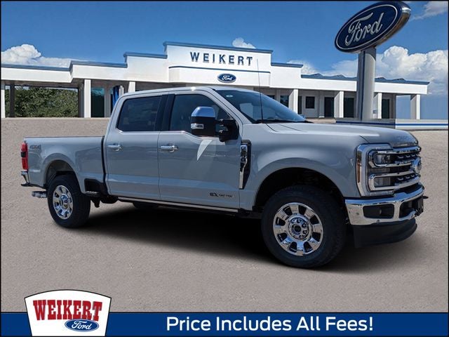 2026 Ford F-250SD Lariat in Avalanche — front three-quarter view