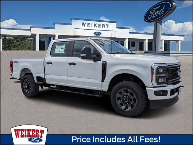 2026 Ford F-350SD XL in Oxford White — front three-quarter view