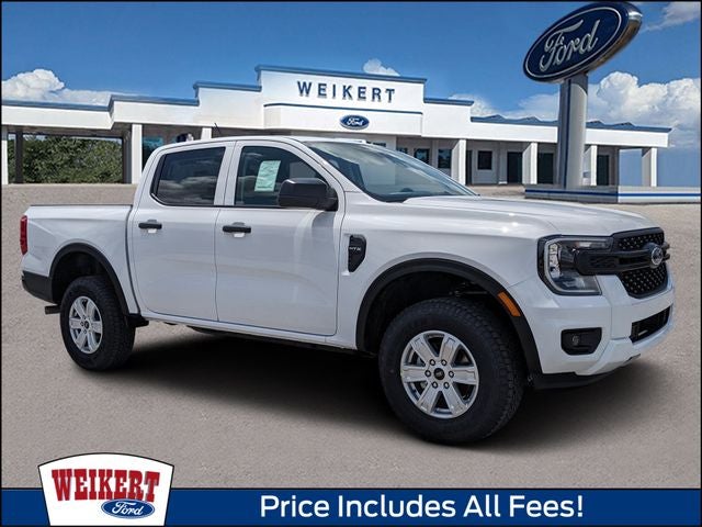 2026 Ford Ranger XL in Oxford White — front three-quarter view