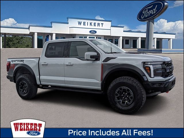 2026 Ford F-150 Raptor R in Avalanche — front three-quarter view
