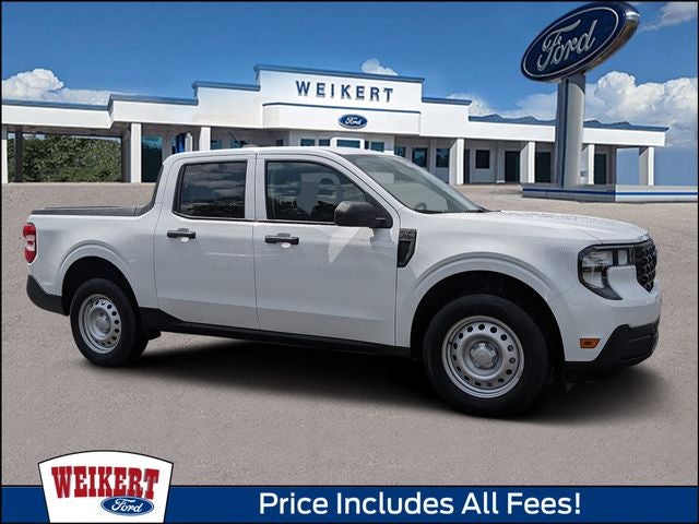 2026 Ford Maverick XL in Oxford White — front three-quarter view