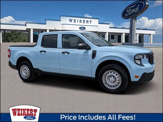 2026 Ford Maverick XL in Light Blue — front three-quarter view