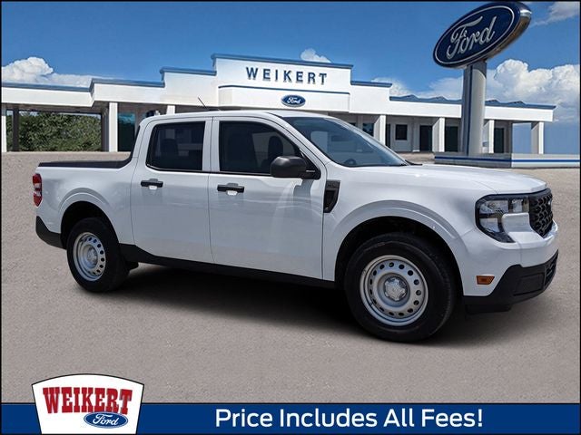2026 Ford Maverick XL in Oxford White — front three-quarter view