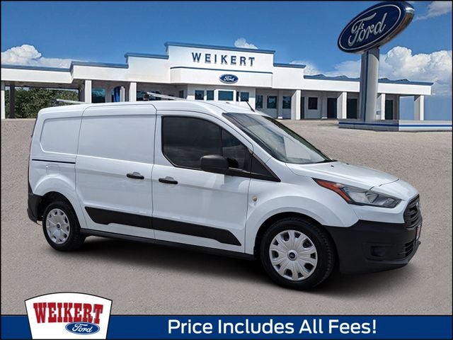 2022 Ford Transit Connect XL in Frozen White — front three-quarter view